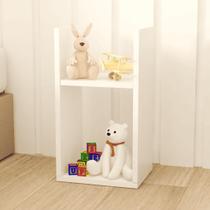 Nicho Apoio Lateral de Cabeceira Decorativo Infantil Brinquedos Branco Nicho Apoio Lateral de Cabeceira Decorativo Infantil Brinquedos Branco