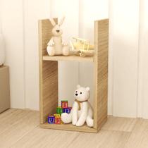 Nicho Apoio Lateral de Cabeceira Decorativo Infantil Brinquedos Freijó