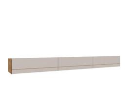 Nicho Arezzo 2200 com 3 Gavetas Cedro/Off White - Casa D