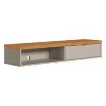 Nicho Bancada Marisa Nature e Off White 136x23 Cm L04 - D'Rossi Nicho Bancada Marisa Nature e Off White 136x23 Cm L04 - D'Rossi