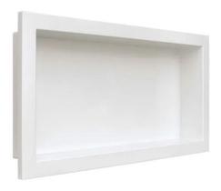 Nicho Banheiro Cozinha Parede Embutir 30x60 Metasul Branco Nicho Banheiro Cozinha Parede Embutir 30x60 Metasul Branco