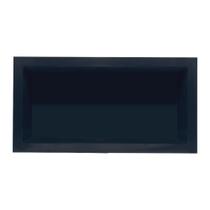 Nicho Banheiro Embutir 30x60cm Plástico Preto - Gerplast, Opção: Preto
