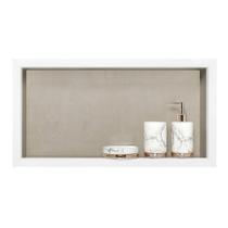 Nicho Banheiro Porcelanato box 30x60x11 Borda De Alumínio. Nicho Banheiro Porcelanato box 30x60x11 Borda De Alumínio.
