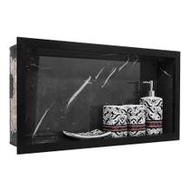 Nicho Banheiro Porcelanato box 30x60x11 Borda De Alumínio. Nicho Banheiro Porcelanato box 30x60x11 Borda De Alumínio.