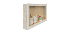 Nicho Banheiro Porcelanato Sobrepor Travertino 37x56x11 c/ kit de instalação Nicho Banheiro Porcelanato Sobrepor Travertino 37x56x11 c/ kit de instalação