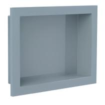 Nicho Banheiro Tipo Porcelanato Parede Embutir 30x40 Grafite Nicho Banheiro Tipo Porcelanato Parede Embutir 30x40 Grafite