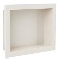 Nicho Banheiro Tipo Porcelanato Parede Embutir 30x40cm Bege - GERPLAST