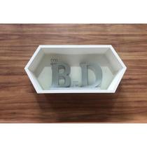 Nicho Colmeia Hexagonal Branco 1 Unidade Nicho Colmeia Hexagonal Branco 1 Unidade