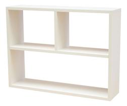Nicho Com Prateleira Divisória Decorativo Organizador Banheiro Sala Quarto Branco Cód.801