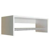 Nicho Com Varão 80cm Branco Em Mdf