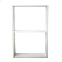Nicho de 2 Vãos Vertical Parede Design Moderno Suporta Até 15kg