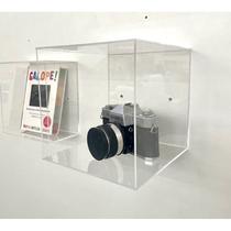 Nicho de acrílico para parede 20x20x15 3mm - nicho todo feito de acrilico 3mm ideal para itens leves