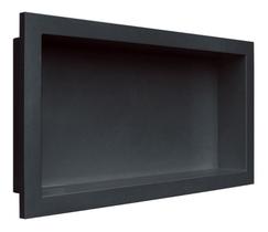 Nicho de Embutir (banheiro, cozinha, área de serviço) 30X60CM METASUL PRETO VULCANO
