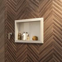 Nicho de Embutir para Banheiro 56,5cm Porcelanato Técnico Polido Nicho de Embutir para Banheiro 56,5cm Porcelanato Técnico Polido