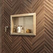 Nicho de Embutir para Banheiro 56,5cm Porcelanato Técnico Polido Nicho de Embutir para Banheiro 56,5cm Porcelanato Técnico Polido