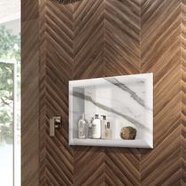Nicho de Embutir para Banheiro 56,5cm Porcelanato Técnico Polido Lavatórios