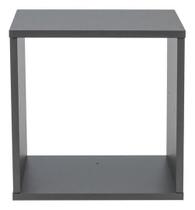 Nicho De Madeira Rústica - Estilo Industrial - Cinza