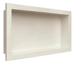Nicho De Parede Para Banheiro de Embutir 30x60 Tipo Porcelanato Bege Gerplast Nicho De Parede Para Banheiro de Embutir 30x60 Tipo Porcelanato Bege Gerplast