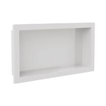 Nicho De Parede Para Banheiro Embutir 30x60 Branco Metasul Nicho De Parede Para Banheiro Embutir 30x60 Branco Metasul
