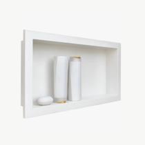 Nicho De Parede Para Embutir Branco 30x60cm Metasul Nicho De Parede Para Embutir Branco 30x60cm Metasul