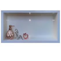 Nicho de Porcelanato Branco Polido 60x32cm Nicho de Porcelanato Branco Polido 60x32cm