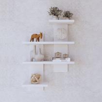 Nicho Decoração Sala Quarto Cozinha Organizador Minimalista Preto