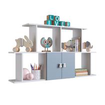 Nicho Decorativo 2 Portas Azul 230 - Percasa