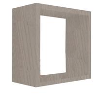 Nicho Decorativo 35x35x15 Cm Madeirado Em Mdf