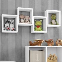 Nicho Decorativo de Parede Multiuso em MDP - Aquarela Nicho Decorativo de Parede Multiuso em MDP - Aquarela