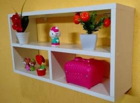 Nicho Decorativo Grande Sala Quarto Banheiro 63X46