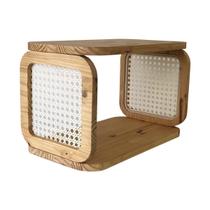 Nicho Decorativo Mariah Pinus 25x45cm - Organizador Nicho Decorativo Mariah Pinus 25x45cm - Organizador