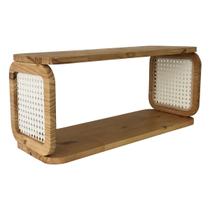 Nicho Decorativo Mariah Pinus 25x65cm - Organização e Estilo Nicho Decorativo Mariah Pinus 25x65cm - Organização e Estilo