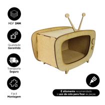 Nicho Decorativo MDF TV Festa Retrô Decoração