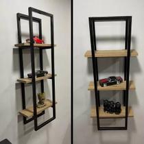 Nicho Decorativo Moderno Estilo Industrial Com Mdf Nicho Decorativo Moderno Estilo Industrial Com Mdf