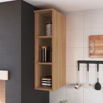 Nicho Decorativo para Cozinha Isabelle Bege/Freijó
