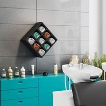 Nicho Decorativo Porta Toalha Com 9 Nichos Multiuso Requinte Nicho Decorativo Porta Toalha Com 9 Nichos Multiuso Requinte