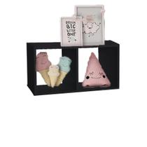 nicho duplo 40x20x20 preto Hub18