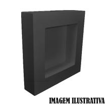 Nicho Duplo Quadrado 30x30x6 Porta Maternidade Mdf Madeira Pintado