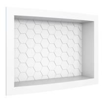 Nicho em Plástico Injetado 40x27 Ipameri Branco Nicho em Plástico Injetado 40x27 Ipameri Branco
