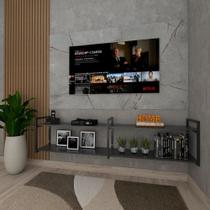 Nicho estilo industrial prateleira sala prateleira de parede suporte para prateleira industrial suporte suspensa