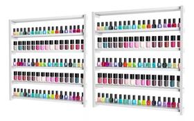 Nicho Expositor de Esmaltes Manicure Salão de Beleza Modelo Industrial