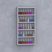 Nicho Expositor Esmalte Menor - Olivar Móveis