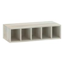 Nicho Garrafeiro Horizontal Luciane 70 Cm Lis Legno Crema Nicho Garrafeiro Horizontal Luciane 70 Cm Lis Legno Crema