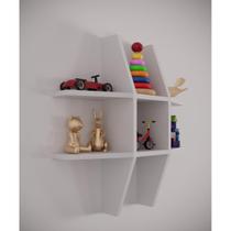 Nicho Hashtag Mdf Tx Branco Quarto infantil Estudo decoração