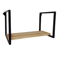 Nicho Industrial Cozinha Prateleira Suporte Pinus Quarto