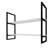 Nicho Industrial Cozinha Prateleira Suspensa MDF Suporte Industrial Nicho Industrial Cozinha Prateleira Suspensa MDF Suporte Industrial