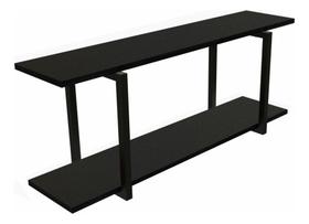 Nicho Industrial Preto 02 Prateleiras 90X20 Brasforma Nip3-9020