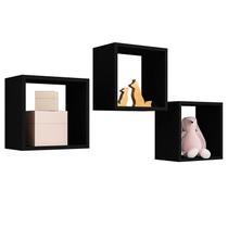 Nicho Infantil Decorativo Preto - AJL Nicho Infantil Decorativo Preto - AJL