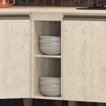 Nicho Inferior 69,5x20x54cm Greta Móveis Bege Crema