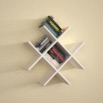 Nicho Jogo da Velha 60x60x15cm Branco